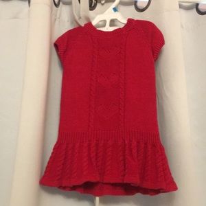 Short sleeved sweater dress